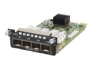 HPE Aruba - Module d'extension - 10 Gigabit SFP+ x 4 - pour HPE Aruba 2930M 24, 3810M 16SFP+, 3810M 24G, 3810M 48G - JL083A - Adaptateurs réseau filaires