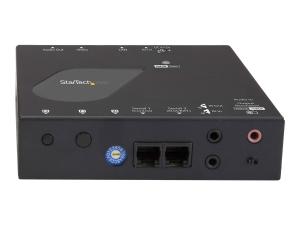 StarTech.com Recepteur HDMI 4K via IP pour ST12MHDLAN4K - Extendeur video sur IP - Support pour mur video - HDMI extender - 4K - Prolongateur audio/vidéo - récepteur - 1GbE, HDMI - jusqu'à 100 m - pour P/N: ST12MHDLAN4K, SV565HDIP, SVA12M2NEUA, SVA12M5NA, VIDWALLMNT - ST12MHDLAN4R - Prolongateurs de signal