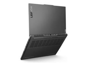 Lenovo Legion Slim 5 16APH8 82Y9 - Conception de charnière à 180 degrés - AMD Ryzen 7 - 7840HS / jusqu'à 5.1 GHz - Win 11 Home - GeForce RTX 4060 - 16 Go RAM - 512 Go SSD NVMe - 16" IPS 2560 x 1600 (WQXGA) @ 165 Hz - Gigabit Ethernet - Wi-Fi 6E, Bluetooth - gris tempête (haut), gris onyx (bas) - clavier : Français - 82Y900B8FR - Ordinateurs portables