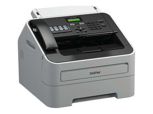 Brother FAX-2845 - Télécopieur / photocopieuse - Noir et blanc - laser - 215.9 x 355.6 mm (original) - A4/Letter (support) - jusqu'à 20 ppm (copie) - 250 feuilles - 33.6 Kbits/s - FAX2845ZX1 - Imprimantes multifonctions
