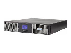 Eaton 9PX 9PX3000RT - Onduleur (montable sur rack / externe) - AC 100/110/120/125 V - 2700 Watt - 3000 VA - Ethernet, RS-232, USB - connecteurs de sortie : 7 - 2U - noir et argent - 9PX3000RT - UPS montables sur rack