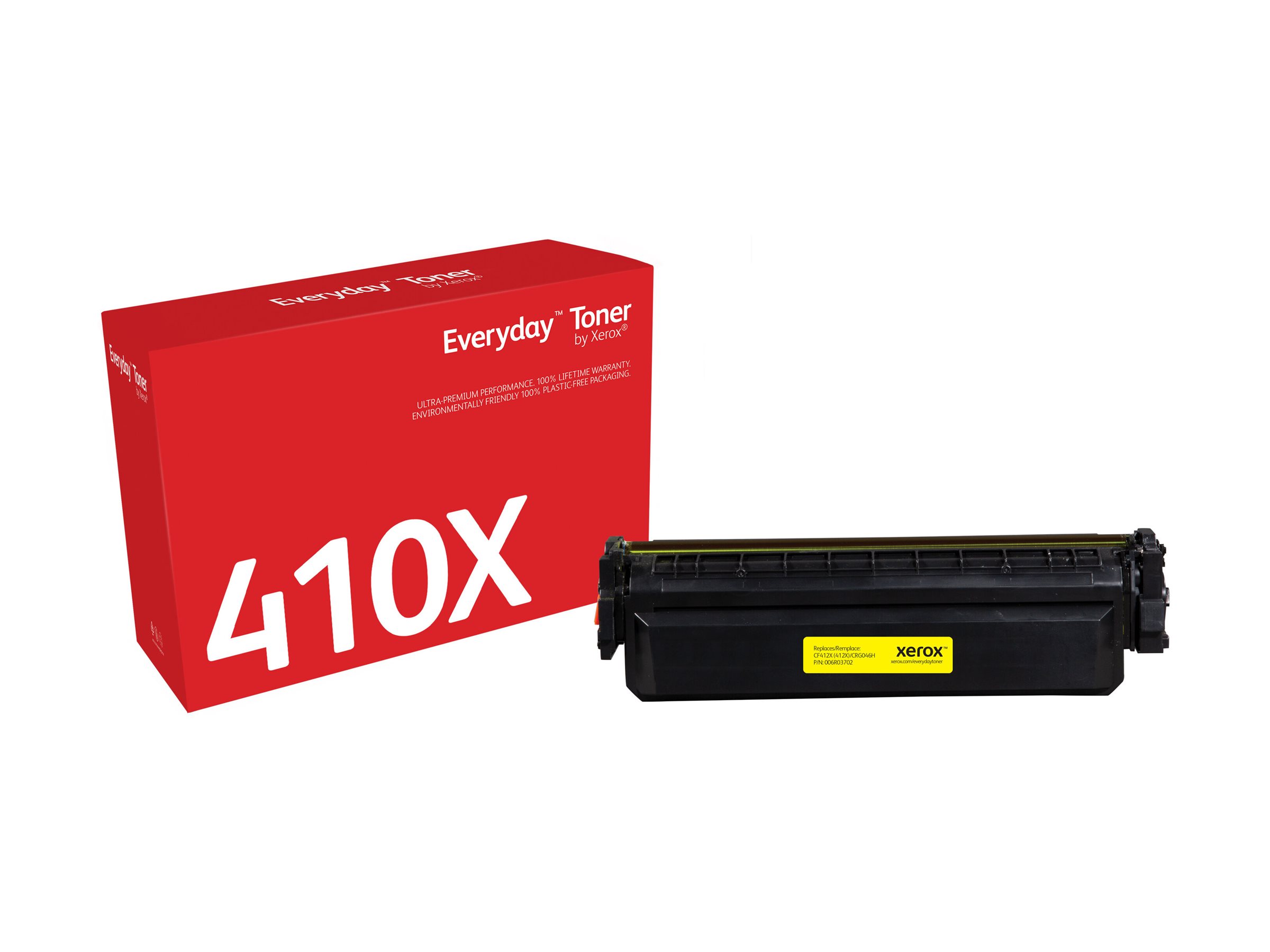 Xerox - À rendement élevé - jaune - compatible - cartouche de toner (alternative pour : Canon CRG-046HY, HP CF412X) - pour Canon ImageCLASS LBP654, MF731, MF733, MF735; i-SENSYS LBP653, LBP654, MF732, MF734, MF735 - 006R03702 - Cartouches de toner