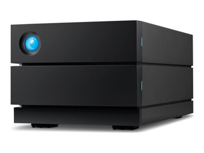 LaCie 2big RAID STHJ48000800 - Baie de disques - 48 To - 2 Baies (SATA-600) - HDD 24 To x 2 - USB 3.2 Gen 2 (externe) - avec Plan de service de récupération des données d'une durée de 5 ans - STHJ48000800 - Baies de disque USB