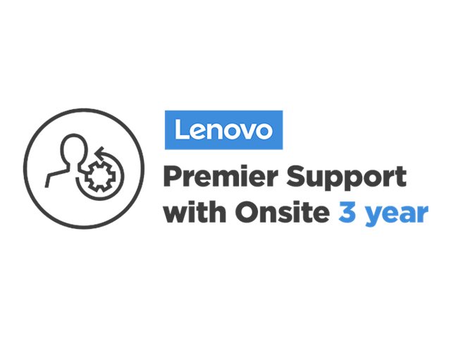 Lenovo Premier Support with Onsite NBD - Contrat de maintenance prolongé - pièces et main d'oeuvre - 3 années - sur site - temps de réponse : NBD - pour ThinkPad P1 Gen 4; P14s Gen 2; P15 Gen 2; P15s Gen 2; P15v Gen 2; P17 Gen 2; T15p Gen 2 - 5WS0V07066 - Options de service informatique