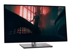 Lenovo ThinkVision P27q-30 - Écran LED - 27" - 2560 x 1440 QHD @ 60 Hz - IPS - 350 cd/m² - 1000:1 - 4 ms - HDMI, DisplayPort - noir corbeau - 63A2GAT1EU - Écrans d'ordinateur