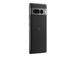 Google Pixel 7 Pro - 5G smartphone - double SIM - RAM 12 Go / Mémoire interne 128 Go - écran OEL - 6.7" - 3120 x 1440 pixels (120 Hz) - 3 x caméras arrière 50 MP, 48 MP, 12 MP - front camera 10,8 mégapixels - Obsidien - GA03462-GB - Smartphones 5G