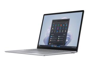 Microsoft Surface Laptop 5 for Business - Intel Core i5 - 1245U / jusqu'à 4.4 GHz - Evo - Win 11 Pro - Carte graphique Intel Iris Xe - 8 Go RAM - 512 Go SSD - 13.5" écran tactile 2256 x 1504 - Wi-Fi 6 - platine - clavier : Français - R1T-00007 - Ordinateurs portables
