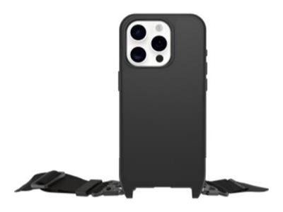 OtterBox React Series - Coque de protection pour téléphone portable - collier - compatibilité avec MagSafe - noir - pour Apple iPhone 16 Pro Max - 77-96833 - Coques et étuis pour téléphone portable