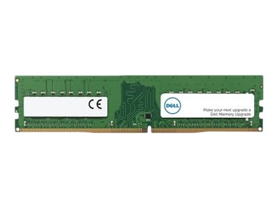Dell - DDR4 - module - 8 Go - DIMM 288 broches - 3200 MHz / PC4-25600 - 1.2 V - mémoire sans tampon - non ECC - Mise à niveau - pour G5; OptiPlex 7090, XE3; Precision 3430, 3431, 3630, 3930; Vostro 3671, 3710; XPS 8940 - AB371021 - DDR4