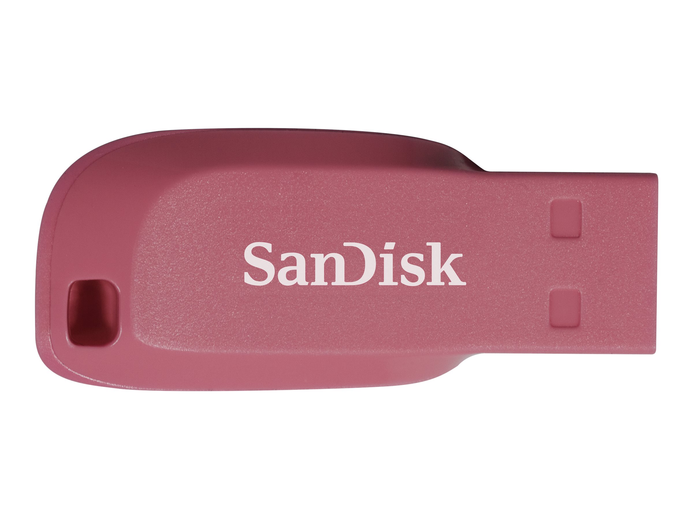 SanDisk Cruzer Blade - Clé USB - 64 Go - USB 2.0 - rose électrique - SDCZ50C-064G-B35PE - Lecteurs flash
