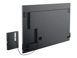 Dell P8624QT - Classe de diagonale 86" (85.6" visualisable) écran LCD rétro-éclairé par LED - interactive - avec écran tactile (multi-touches) - 4K UHD (2160p) 3840 x 2160 - DELL-P8624QT - Écrans LCD/LED grand format