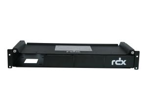 Overland-Tandberg RDX QuadPAK - Kit de montage pour rack - capacité : 4 lecteurs RDX - 1.5U - 3800-RAK - Accessoires de stockage