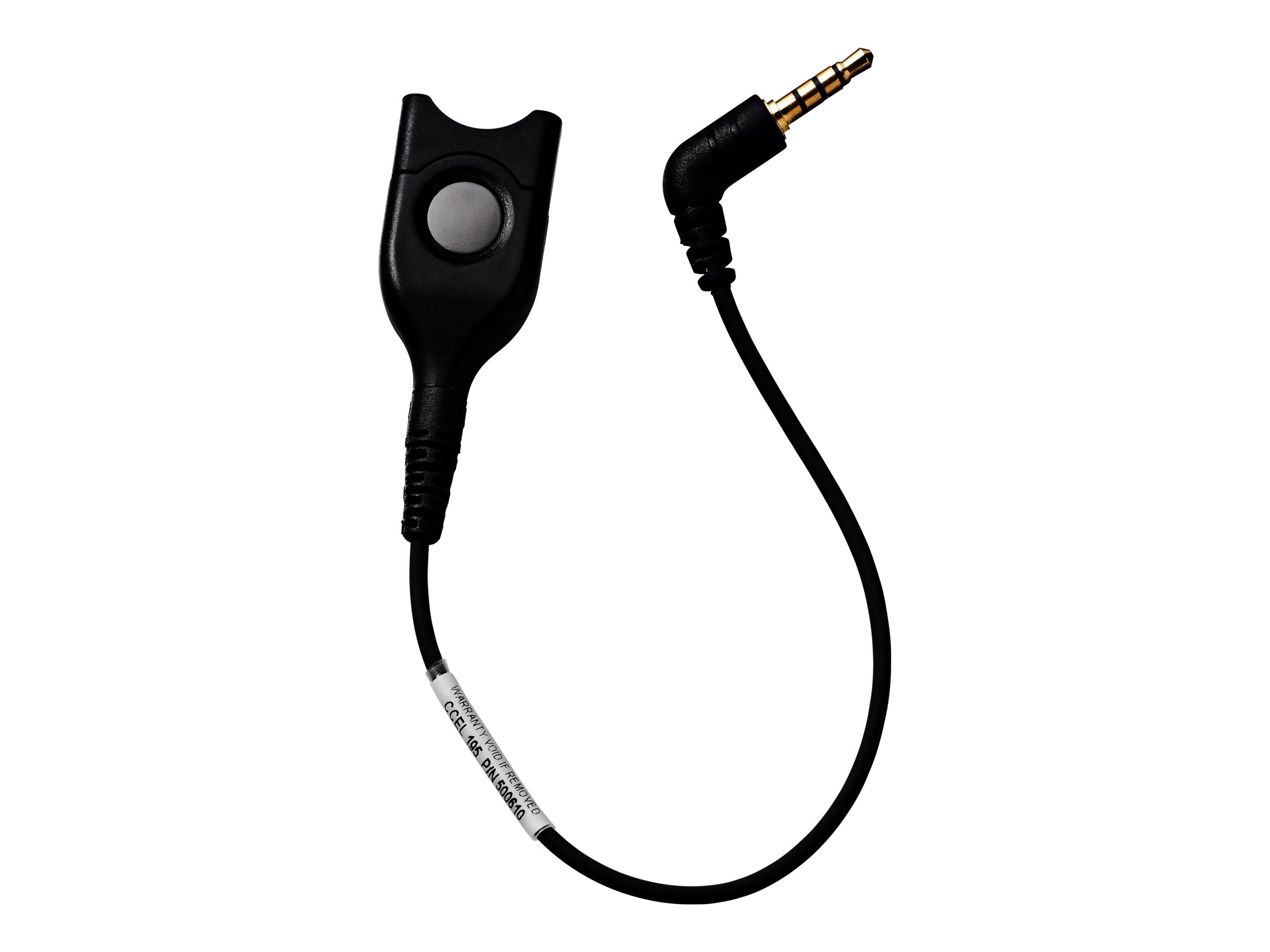 EPOS CCEL 195 - Câble pour casque micro - EasyDisconnect pour mini jack 4 pôles mâle - 1000855 - Câbles pour écouteurs
