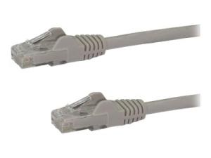 StarTech.com Câble réseau Cat6 Gigabit UTP sans crochet de 1m - Cordon Ethernet RJ45 anti-accroc - Câble patch Mâle / Mâle - Gris - Cordon de raccordement - RJ-45 (M) pour RJ-45 (M) - 1 m - UTP - CAT 6 - sans crochet - gris - N6PATC1MGR - Câbles à paire torsadée