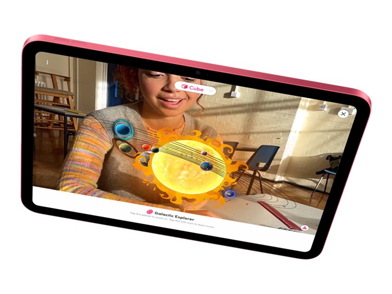 Apple 10.9-inch iPad Wi-Fi + Cellular - 10ème génération - tablette - 64 Go - 10.9" IPS (2360 x 1640) - 3G, 4G, 5G - LTE - rose - MQ6M3NF/A - Tablettes et appareils portables