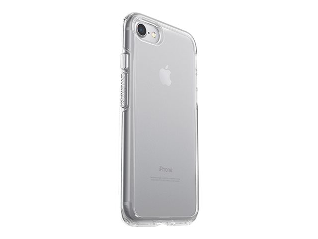 OtterBox Symmetry Series Apple iPhone 7 - Coque de protection pour téléphone portable - polycarbonate, caoutchouc synthétique - transparent - pour Apple iPhone 6, 6s, 7, 8, SE (2e génération), SE (3rd generation) - 77-53957 - Coques et étuis pour téléphone portable