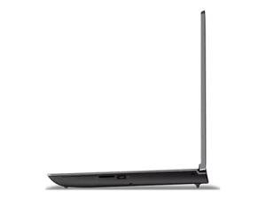 Lenovo ThinkPad P16 Gen 1 21D6 - Conception de charnière à 180 degrés - Intel Core i7 - 12850HX / jusqu'à 4.8 GHz - vPro Enterprise - Win 10 Pro 64 bits (comprend Licence Win 11 Pro) - RTX A3000  - 16 Go RAM - 512 Go SSD TCG Opal Encryption 2, NVMe, Performance - 16" IPS 2560 x 1600 (WQXGA) - Wi-Fi 6E - gris tempête (haut), noir tonnerre (bas) - clavier : Français - avec 3 ans de Lenovo Premier Support, compensation CO2 2 tonnes - 21D6001GFR - Stations de travail mobiles