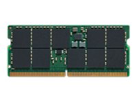 Kingston - DDR5 - module - 32 Go - SO DIMM 262 broches - 4800 MHz / PC5-38400 - CL40 - 1.1 V - mémoire sans tampon - ECC - KTD-PN548T-32G - DDR5