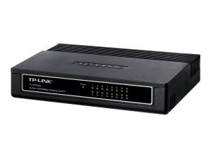 TP-Link TL-SF1016D 16-Port 10/100Mbps Desktop Switch - Commutateur - 16 x 10/100 - de bureau - TL-SF1016D - Concentrateurs et commutateurs 10/100