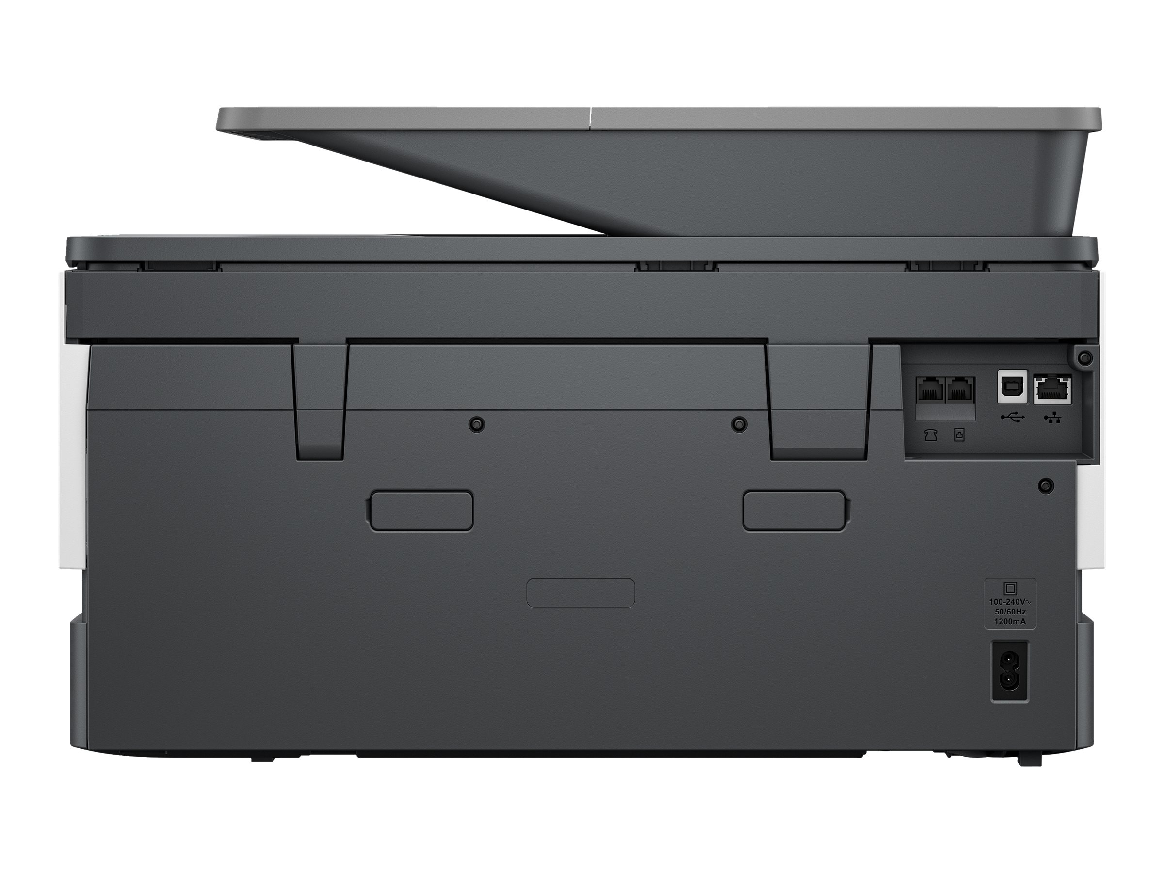 HP Officejet Pro 9122e All-in-One - Imprimante multifonctions - couleur - jet d'encre - Legal (216 x 356 mm) (original) - A4/Legal (support) - jusqu'à 21 ppm (copie) - jusqu'à 22 ppm (impression) - 250 feuilles - 33.6 Kbits/s - Wi-Fi(ac), LAN, USB 2.0, hôte USB 2.0, Bluetooth - ciment - 403X7B#629 - Imprimantes multifonctions