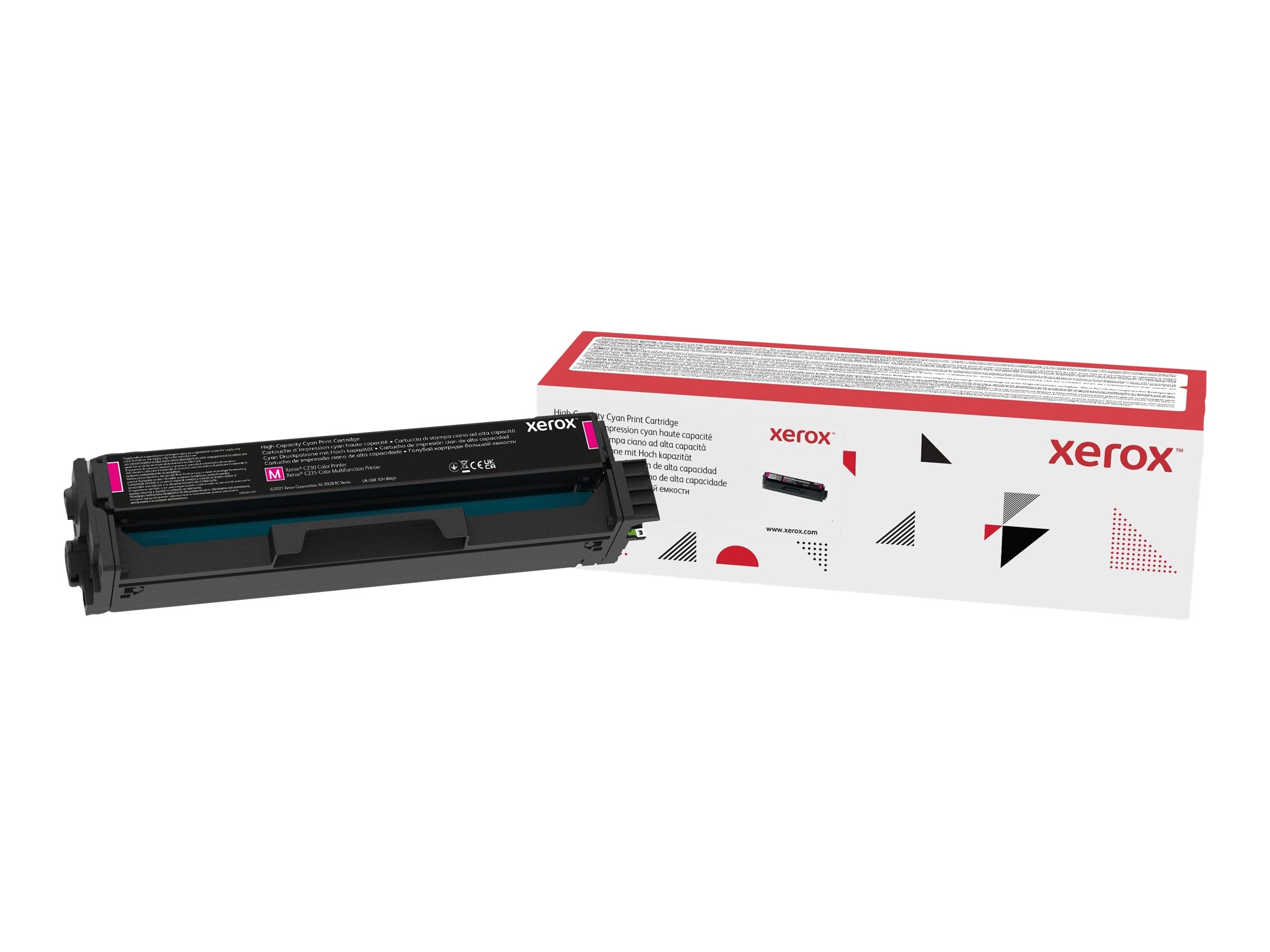 Xerox - Haute capacité - magenta - original - cartouche de toner - pour Xerox C230, C230/DNI, C230V_DNIUK, C235, C235/DNI, C235V_DNIUK - 006R04393 - Cartouches de toner