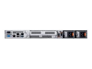 Dell PowerEdge R360 - Serveur - Montable sur rack 1U - 1 voie - 1 x Xeon E-2414 / jusqu'à 4.5 GHz - RAM 16 Go - SAS - hot-swap 3.5" baie(s) - SSD 480 Go - G200eW - Gigabit Ethernet - Aucun SE fourni - moniteur : aucun - BTP - Dell Smart Selection, Dell Smart Value - avec 3 Years Dell ProSupport - 4V57T - Serveurs rack