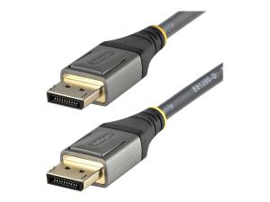StarTech.com Câble DisplayPort 1.4 Certifié VESA 4m - 8K 60Hz HDR10 - Vidéo Ultra HD 4K 120Hz  - Cordon Moniteur/Écran DP 1.4 - Câble DisplayPort vers DisplayPort - M/M (DP14VMM4M) - Câble DisplayPort - DisplayPort (M) pour DisplayPort (M) - DisplayPort 1.4 - 4 m - moulé, passif, support 8K60Hz (7680 x 4320), support 4K120Hz (3840 x 2160) - gris, noir - DP14VMM4M - Câbles vidéo