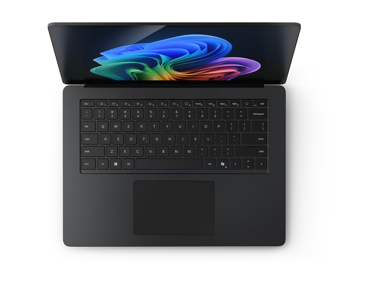 Microsoft Surface Laptop Copilot+ PC for Business - 7th Edition - Snapdragon X Elite - X1E-80-100 / jusqu'à 4 GHz - Win 11 Pro - Qualcomm Adreno - 16 Go RAM - 512 Go SSD - 13.8" écran tactile 2304 x 1536 @ 120 Hz - Wi-Fi 7, Bluetooth - noir - clavier : Français - ZGZ-00044 - Ordinateurs portables