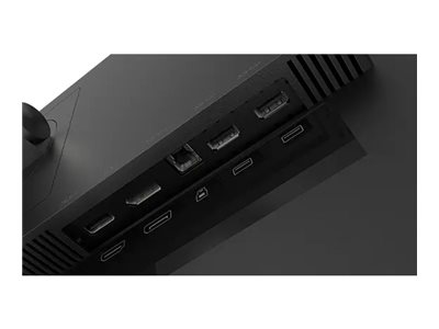 Lenovo ThinkVision T27q-20 - Écran LED - 27" - 2560 x 1440 QHD - IPS - 350 cd/m² - 1000:1 - 4 ms - HDMI, DisplayPort - noir corbeau - pour ThinkPad P15 Gen 2 20YQ - 61EDGAT2EU - Écrans d'ordinateur