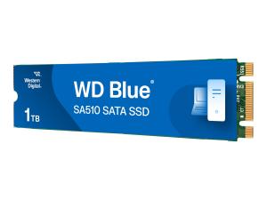 WD Blue SA510 WDS100T3B0B - SSD - 1 To - interne - M.2 2280 - SATA 6Gb/s - bleu - WDS100T3B0B - Disques SSD