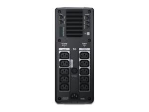 APC Back-UPS Pro 1500 - Onduleur - CA 230 V - 865 Watt - 1500 VA - RS-232, USB - connecteurs de sortie : 10 - noir - BR1500GI - UPS autonomes