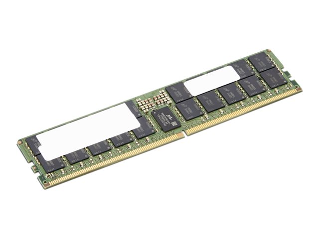 Lenovo - DDR5 - module - 16 Go - DIMM 288 broches - 4800 MHz - mémoire enregistré - ECC - vert - 4X71L72498 - DDR5