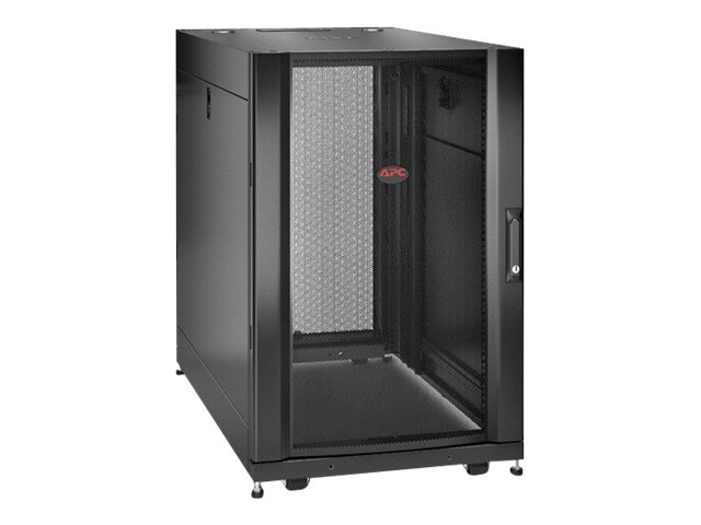 APC NetShelter SX - Rack armoire - noir - 18U - 19" - pour P/N: SURT48RMXLBP - AR3106 - Accessoires pour serveur