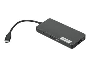 Lenovo USB-C 7-in-1 Hub - Station d'accueil - USB-C - HDMI - 4X90V55523 - Stations d'accueil pour ordinateur portable