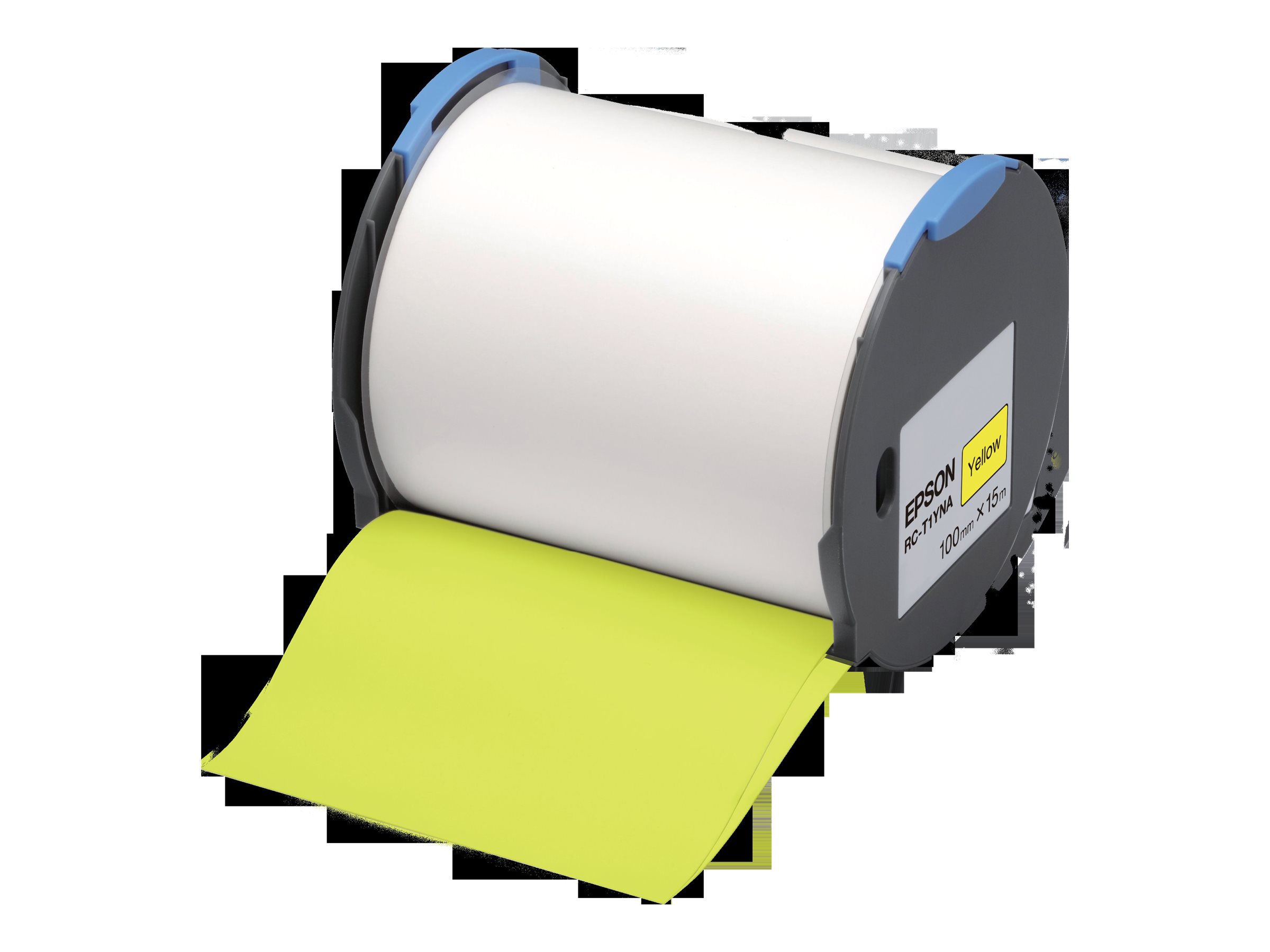 Epson RC-T1YNA - Polyoléfine - auto-adhésif - jaune - Rouleau (10 cm x 15 m) 1 rouleau(x) ruban plastique - pour LabelWorks Pro100 - C53S633003 - Papier pour rouleau