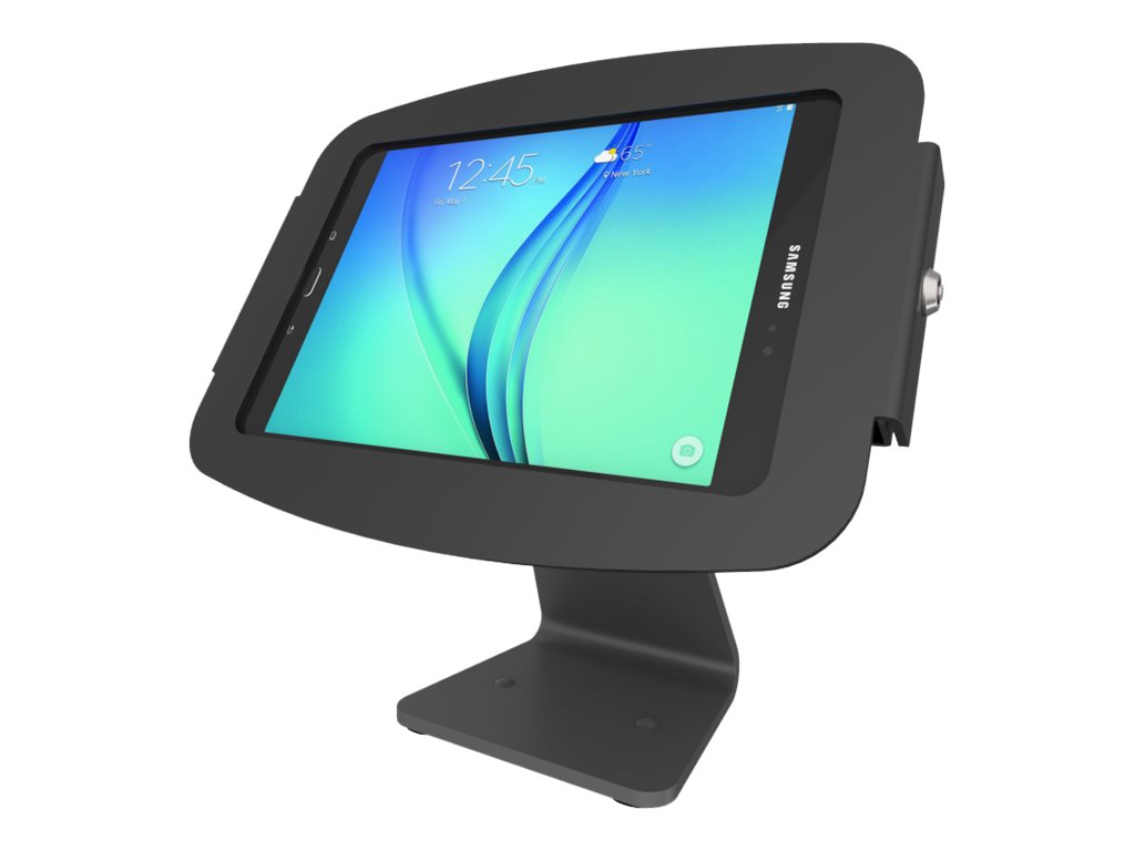 Compulocks Galaxy Tab A 10.1" (2019) Support de comptoir 360 pivotant et inclinable avec boîtier Space noir. - Kit de montage (support, enceinte) - pour tablette - verrouillable - aluminium de haute qualité - noir - Taille d'écran : 10.1" - dessus de comptoir - pour Samsung Galaxy Tab A (2019) (10.1 ") - 303B1910GASB - Accessoires pour ordinateur portable et tablette