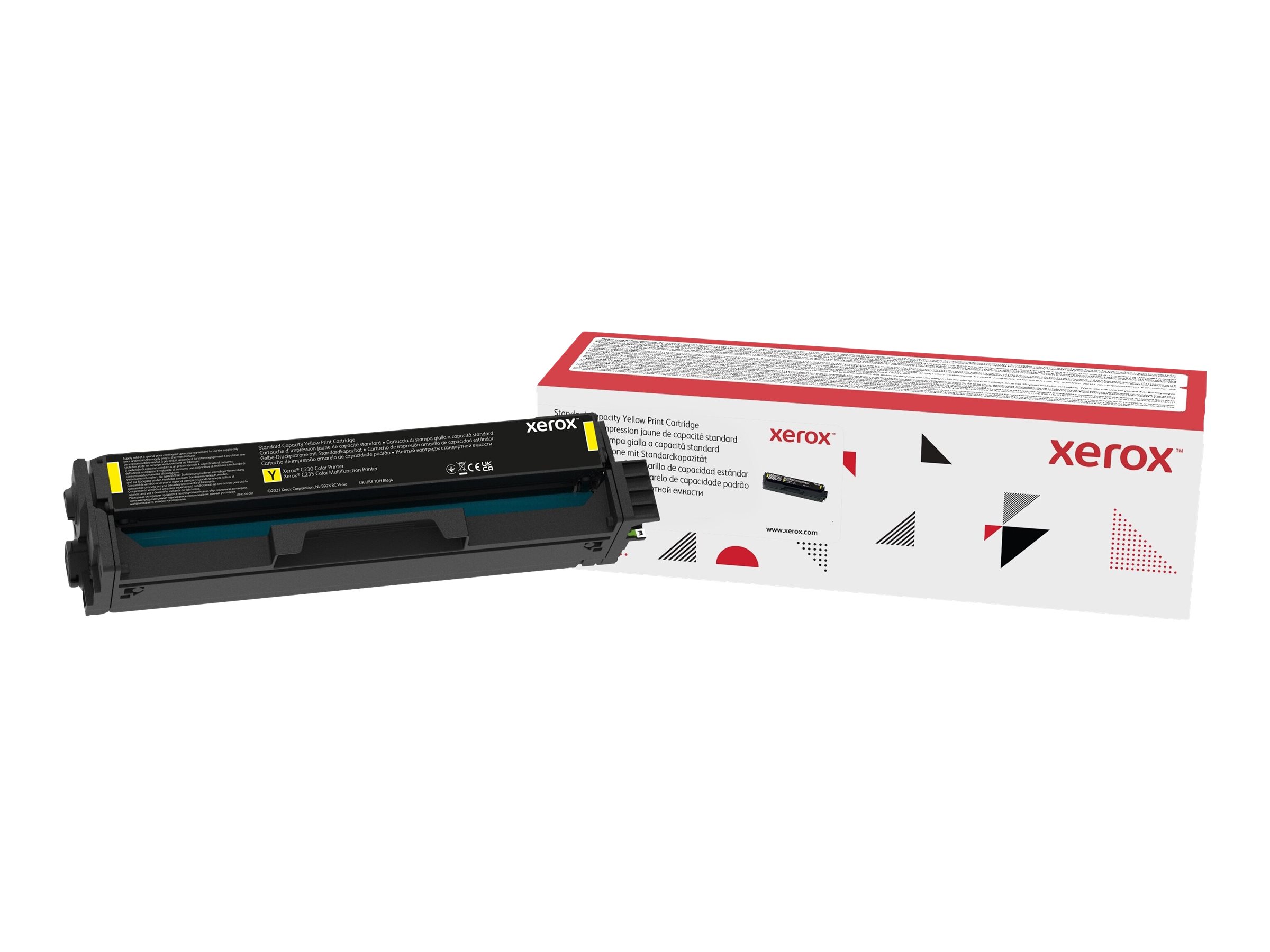 Xerox - Jaune - original - cartouche de toner - pour Xerox C230, C230/DNI, C230V_DNIUK, C235, C235/DNI, C235V_DNIUK - 006R04386 - Autres cartouches de toner