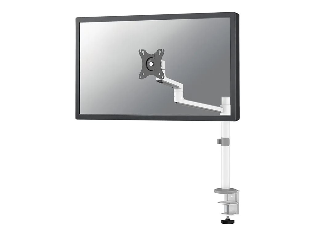 Neomounts DS60-425WH1 - Kit de montage (bras articulé) - pleine action - pour moniteur - acier - blanc - Taille d'écran : 17"-27" - montrable sur bureau - DS60-425WH1 - Accessoires pour écran