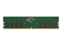 Kingston - DDR5 - module - 16 Go - DIMM 288 broches - 5600 MHz / PC5-44800 - CL46 - 1.1 V - mémoire sans tampon - non ECC - KCP556US8-16 - DDR5