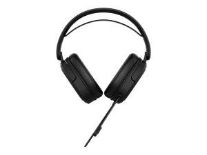 ASUS TUF Gaming H1 - Micro-casque - circum-aural - filaire - jack 3,5mm - noir - 90YH03A2-B1UA00 - Écouteurs