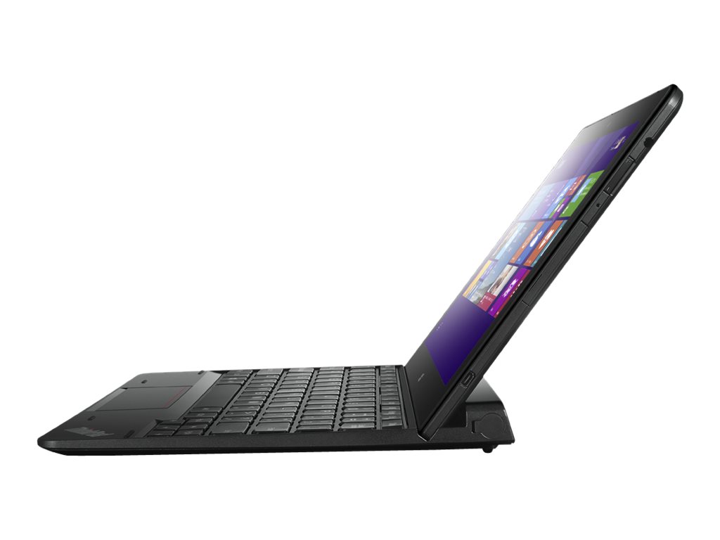 Lenovo ThinkPad 10 Ultrabook Keyboard - Clavier - avec ClickPad - International US - noir - pour ThinkCentre M75t Gen 2 11W5; ThinkPad 10 (1st Gen) 20C1, 20C3; 10 (2nd Gen) 20E3, 20E4 - 4X30H42164 - Claviers