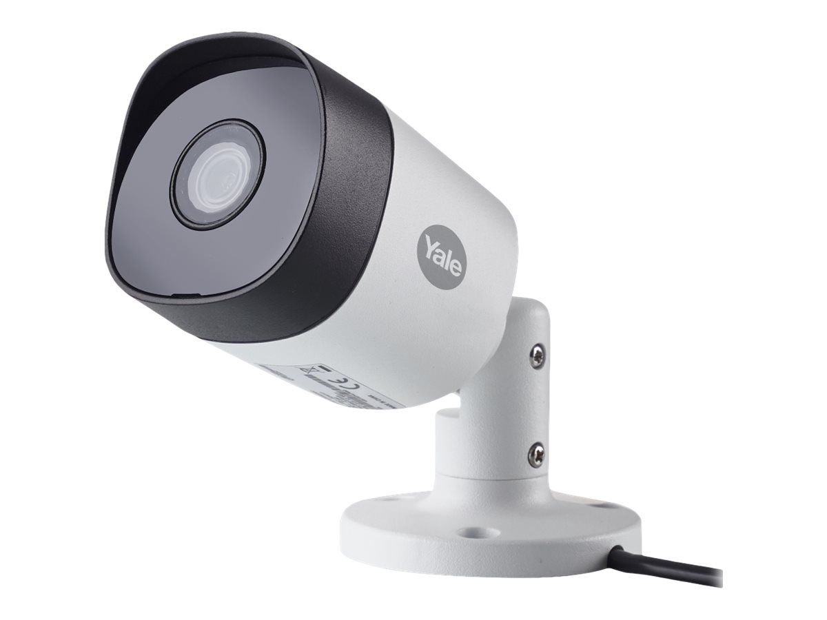 Yale Smart Home HD1080 Essentials - Caméra de surveillance - puce - extérieur - résistant aux intempéries - couleur (Jour et nuit) - 1080p - composite - SV-ABFX-W-2 - Caméras de sécurité