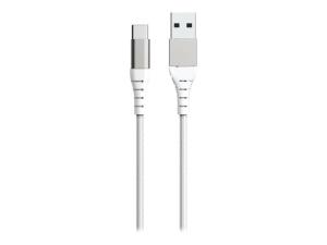 Force Power - Câble USB - USB (M) pour 24 pin USB-C (M) - 3 A - 1.2 m - blanc - FPLIAC1M2W - Câbles USB