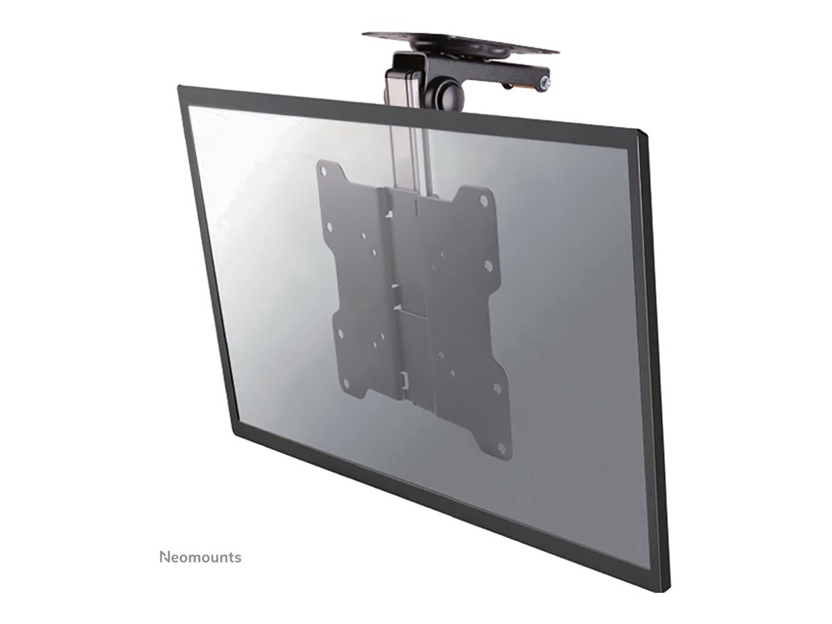 Neomounts FPMA-C020 - Support - pleine action - pour Écran LCD - noir - Taille d'écran : 10"-40" - montable au plafond - FPMA-C020BLACK - Accessoires pour écran