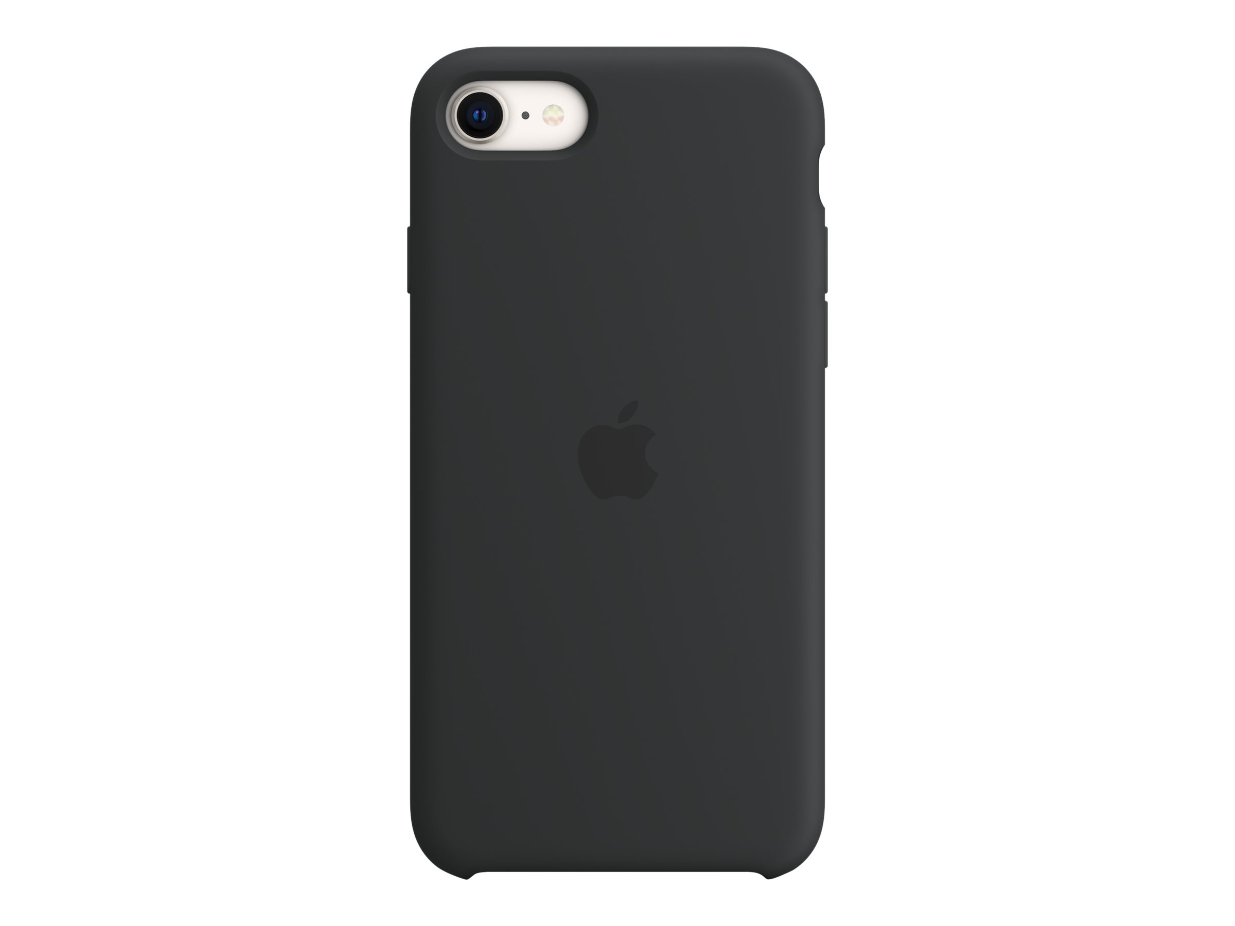 Apple - Coque de protection pour téléphone portable - silicone - noir minuit - pour iPhone 7, 8, SE (2e génération), SE (3rd generation) - MN6E3ZM/A - Coques et étuis pour téléphone portable