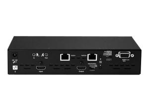 StarTech.com Répéteur HDBaseT pour kit extender ST121HDBTE ou ST121HDBTPW - Système de distribution HDBaseT vers HDMI - 4K - Relais - HDBaseT - plus de CAT 5e/6 - RJ-45, mini-phone stereo 3.5 mm, HDMI de 19 broches de type A / RJ-45, mini-phone stereo 3.5 mm, HDMI de 19 broches de type A - jusqu'à 70 m - pour P/N: ST121HDBTE, ST121HDBTL, ST121HDBTPW - ST121HDBTRP - Transmetteursencuivre