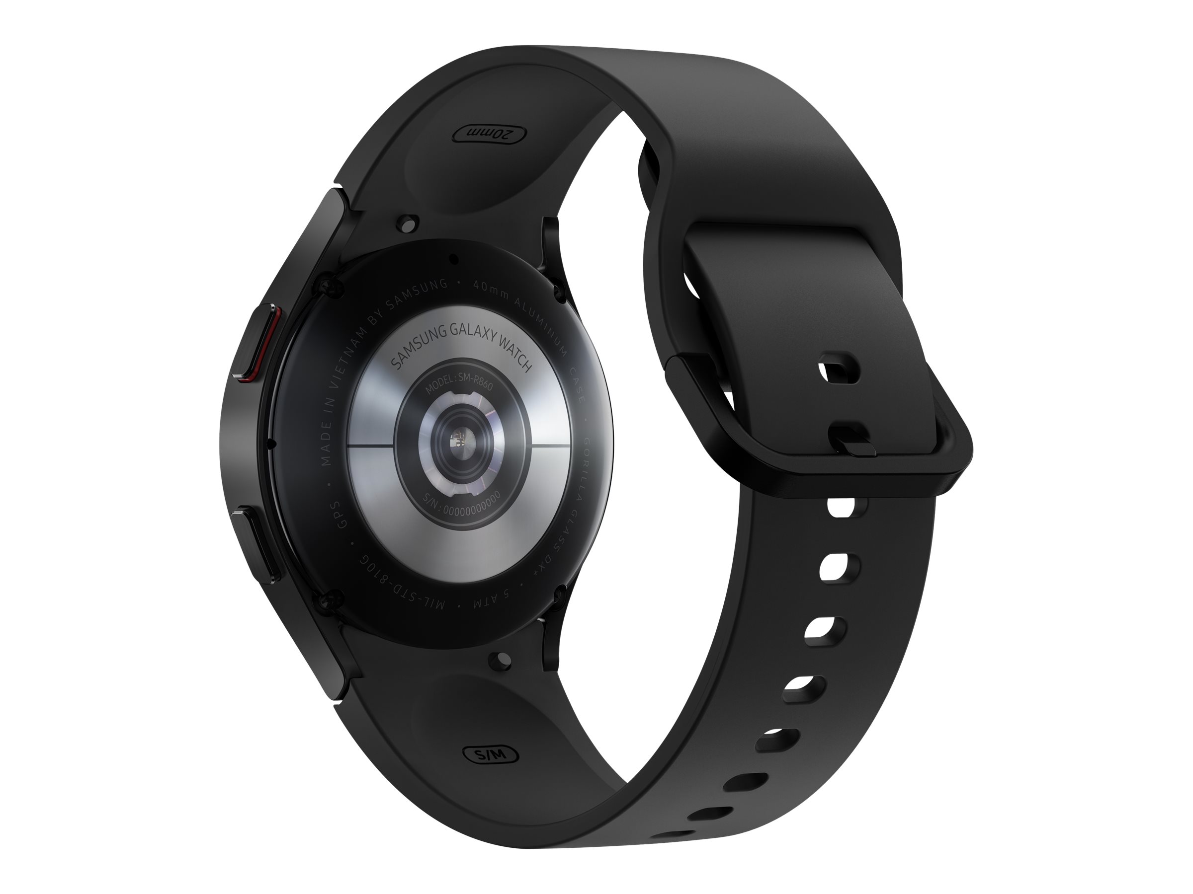 Samsung Galaxy Watch4 - 40 mm - noir - montre intelligente avec bande sport - affichage 1.19" - 16 Go - NFC, Wi-Fi, Bluetooth - 25.9 g - SM-R860NZKAXEF - Montres intelligentes