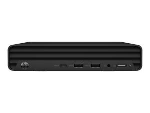 HP Pro 260 G9 - Mini - Core i5 1335U / jusqu'à 4.6 GHz - RAM 8 Go - SSD 256 Go - NVMe - Carte graphique Intel Iris Xe - Gigabit Ethernet, Bluetooth bi-mode - 802.11a/b/g/n/ac/ax, carte sans fil Bluetooth 5.3 - FreeDOS - moniteur : aucun - clavier : Français - 884F4EA#ABF - Ordinateurs de bureau