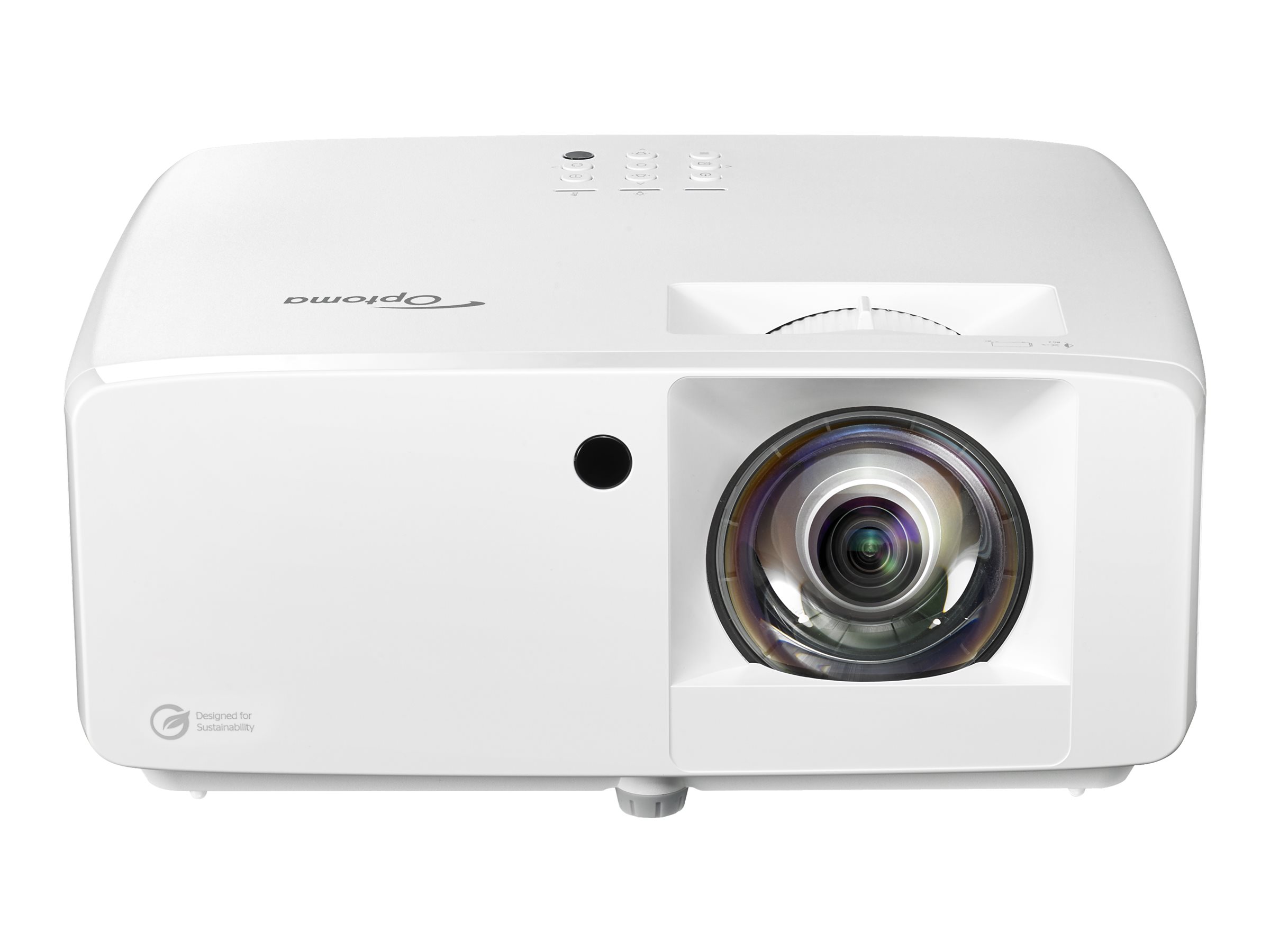 Optoma ZH450ST - Projecteur DLP - laser - 3D - 4200 lumens - Full HD (1920 x 1080) - 16:9 - 1080p - objectif fixe à focale courte - blanc - E9PD7L311EZ3 - Projecteurs numériques
