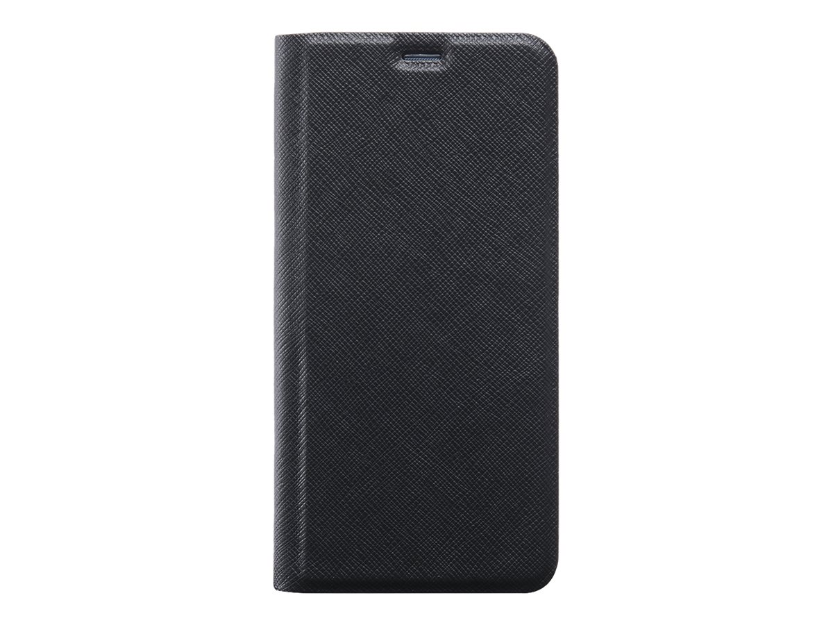 BIGBEN Connected folio case - Étui à rabat pour téléphone portable - synthétique - noir - pour Huawei Y6s - ETUIFHUAWEIY6S - Coques et étuis pour téléphone portable